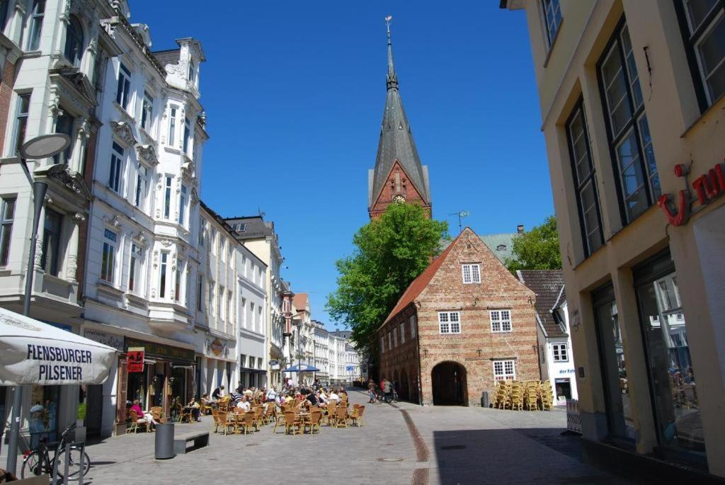 Haus Weitblick Lia Apartment Flensburg Exterior foto