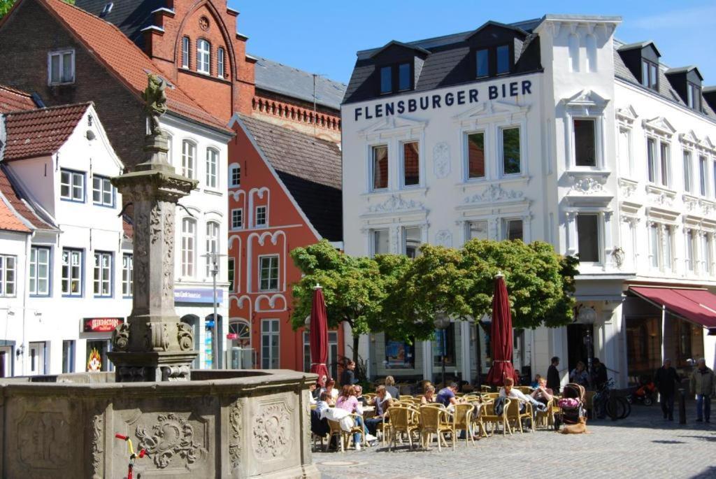 Haus Weitblick Lia Apartment Flensburg Exterior foto